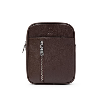 Túi đeo chéo da bò nam chính hãng Fttleather, túi da nam bag cao cấp nhiều ngăn mã T259
