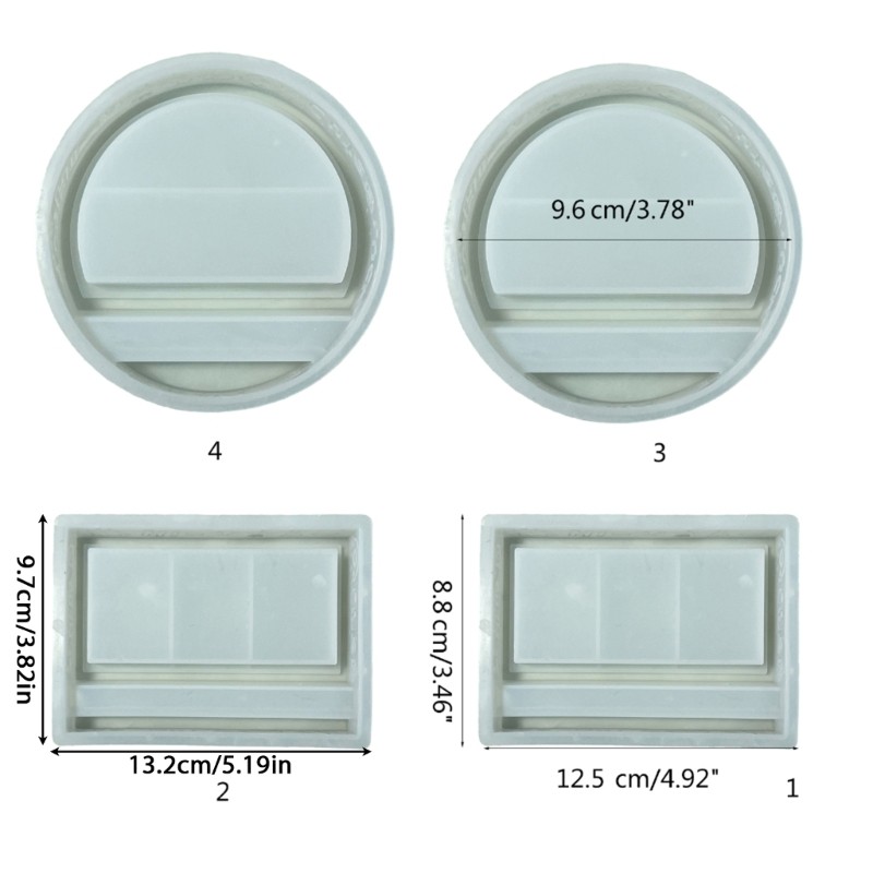 Giá đỡ điện thoại bằng khuôn nhựa silicon và epoxy, thủ công