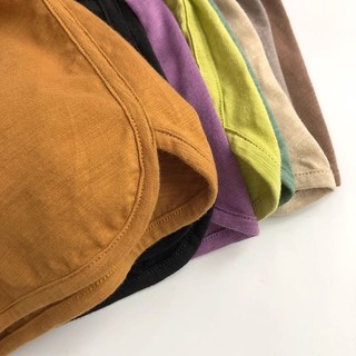 Trẻ Em Mùa Hè Quần Short Mỏng Phiên Bản Hàn Quốc Bé Trai Bé Gái Trẻ Em Màu Trơn Quần Thắt Lưng Co Giãn