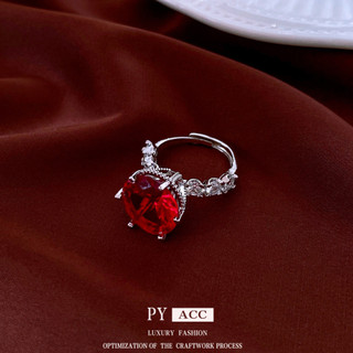 Nhẫn nữ zircon micro-ind thiết kế thời trang mới nhất với nhiều màu sắc