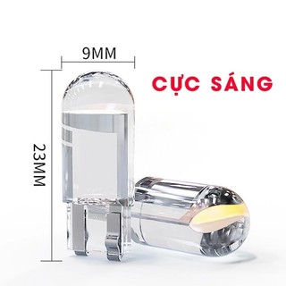 【MOTEX】Đèn LED COB T10 Siêu Sáng Lắp Xinhan, Báo Số, demi Ôtô, Xe Máy - Giá 1 Bóng