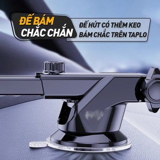 Giá đỡ điện thoại trên ô tô gắn taplo và cửa gió điều hòa, kẹp điện thoại ô tô cực kì chắc chắn