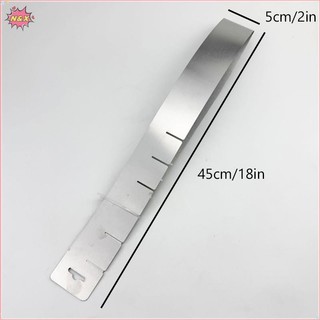 Khuôn Làm Bánh N & X Hình Trái Tim Thép Không Gỉ Có Thể Điều Chỉnh Có Thể Thu Vào Mousse Nhẫn Trái Tim Khuôn Socola Phụ Kiện Làm Bánh (7,8-15.7inch).