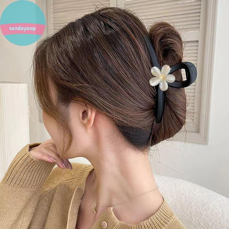 Sund Thời Trang Kẹp Hoa Cho Mũ Kẹp Tóc Tính Khí Chảo Kẹp Tóc VN