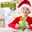 Exhila Kids Rainbow Dinosaur Đồ chơi bóp giác quan Nhận thức màu sắc Quản lý cảm xúc