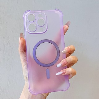 Ốp Điện Thoại Mờ Từ Tính Cho OPPO Reno 14 Pro 14F 12 10 Pro A5 Pro A5X A5i Reno 8T 5G Vỏ Mềm Chống Sốc Trong Suốt Mỏng