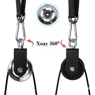 Bộ Dây Cáp Ròng Rọc Tập Gym Tại Nhà - Đa Năng Phát Triển TOÀN THÂN, Phù Hợp Mọi Không Gian