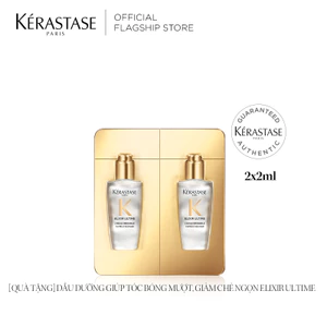 Dầu dưỡng giúp tóc bóng mượt & giảm chẻ ngọn - Kérastase Elixir Ultime Oil 2x2ml