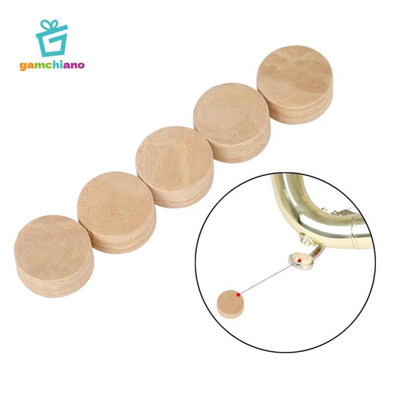 Trumpet / Cornet / Trombone / Đồng thau Nhạc cụ Spit Valve Cork Pad- 5 chiếc