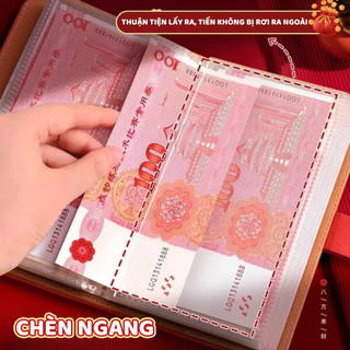 Sổ Tay Tiết Kiệm Tiền Có Túi Zip - Sổ Quản Lý Tài Chính Hiệu Quả Có Mật Khẩu Cho Học Sinh/Sinh Viên