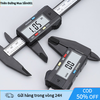Thước đo điện tử kỹ thuật số 0–150mm, màn hình LCD sắc nét, đo nhanh, tiện cho cơ khí chính xác
