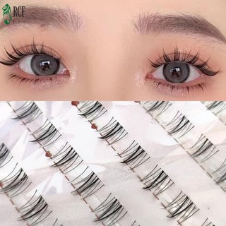 Lông mi phân đoạn dưới 4-6mm Dải có thể tái sử dụng tự nhiên Hàng mi lý tưởng cho các bữa tiệc Cosplay và trang phục