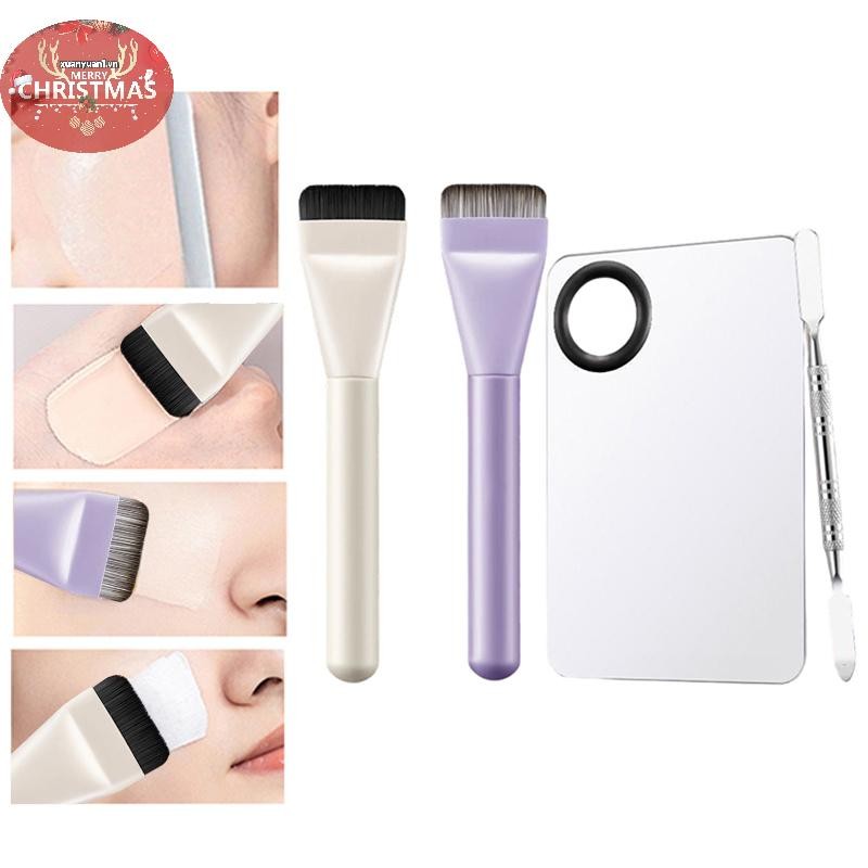 XUAN Foundation Brush And Makeup Palette Set Foundation Cream Mixing Tool Nail Art Trang điểm Mỹ phẩm Trang điểm Bộ dụng cụ trang điểm VN