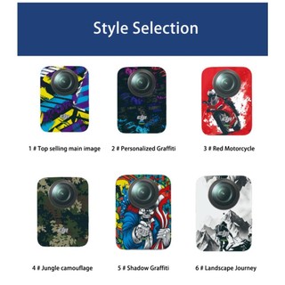 Dành cho nhãn dán cá nhân DJI OSMO 360, bao quanh toàn bộ, chống trầy xước, chống trầy xước, chống va chạm, màng bảo vệ đổi màu, phụ kiện máy ảnh toàn cảnh
