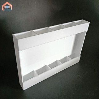 Hộp đựng ống hút Acrylic Băng keo hai mặt Bộ sắp xếp ống hút cho tủ