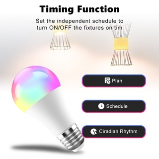 Giọng & Bóng Điều Sáng Home RGB Độ Thông Nói Cho Trợ Đèn E27 App Smart giao hàng nhanh Minh kiểu dáng hiện đại Năng 5W