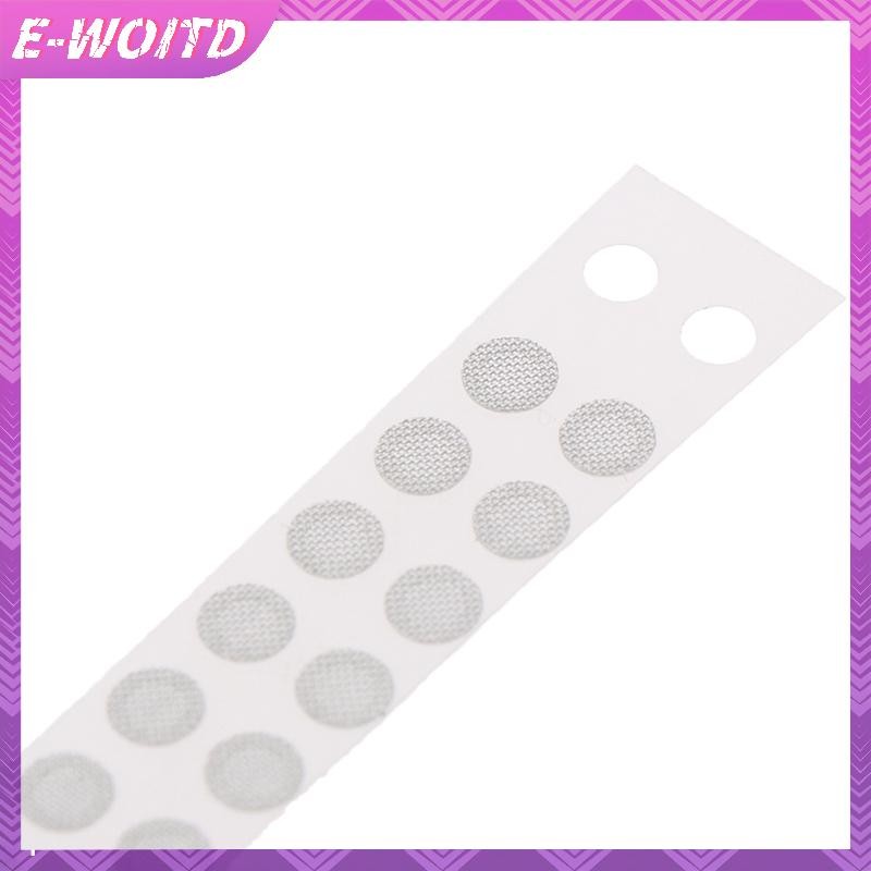E-woitd 20 CÁI Bộ lọc tai nghe nhét tai bằng thép không gỉ Tai nghe lưới chống bụi có keo HNVN