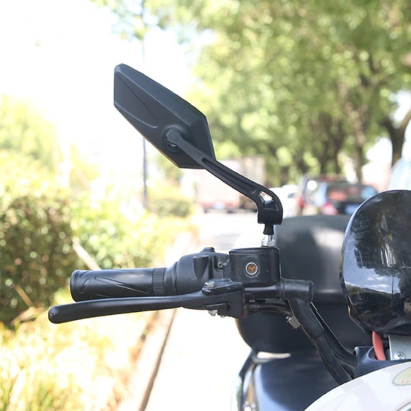 Gương xe máy điện - Vẻ ngoài đẹp trai Điều chỉnh 360 độ ，Bề mặt gương HD - thích hợp cho gương xe đạp(có bán lẻ bên trái và phải )