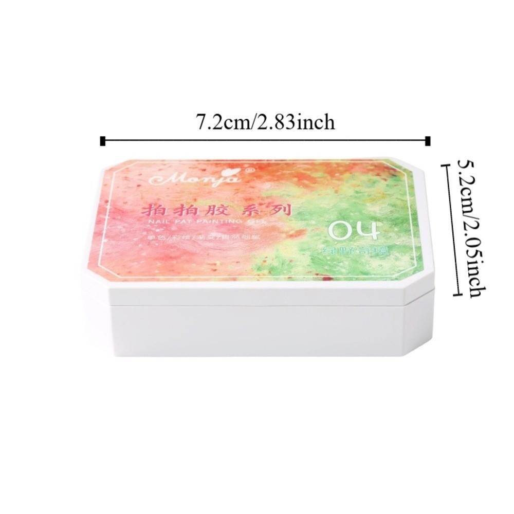 SDEERCONCEPT 4IN1 Pat Ombre Gel Sơn Móng Tay, Mini 9 Màu Dễ Chuyển Đổi Sơn Gel, Đồ Dùng Làm Móng Tay Pháp Làm Móng Tay Sơn UV Chắc Chắn Nghệ Thuật Gel Nữ
