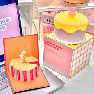 Mới Hiện Đại Phổ Biến Bánh Sinh Nhật Đèn Ngủ Silicon Dễ Thương Sáng Tạo Quà Tặng Sinh Nhật Cho Trẻ Em