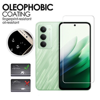 Dành Cho Redmi 15 Redmi15 4G 5G 2025 2 Trong 1 Full Cover Kính Cường Lực Mặt Trước Phim Bảo Vệ Màn Hình Mặt Sau Camera Ống Kính Bảo Vệ