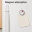 Đồng hồ đếm ngược NOTE1, Giá đỡ từ tính Báo động lớn Hẹn giờ nhà bếp, Không cần pin Cơ khí bằng thép không gỉ Hoạt động thủ công Đầu bếp Hẹn giờ nấu ăn Bàn làm việc văn phòng