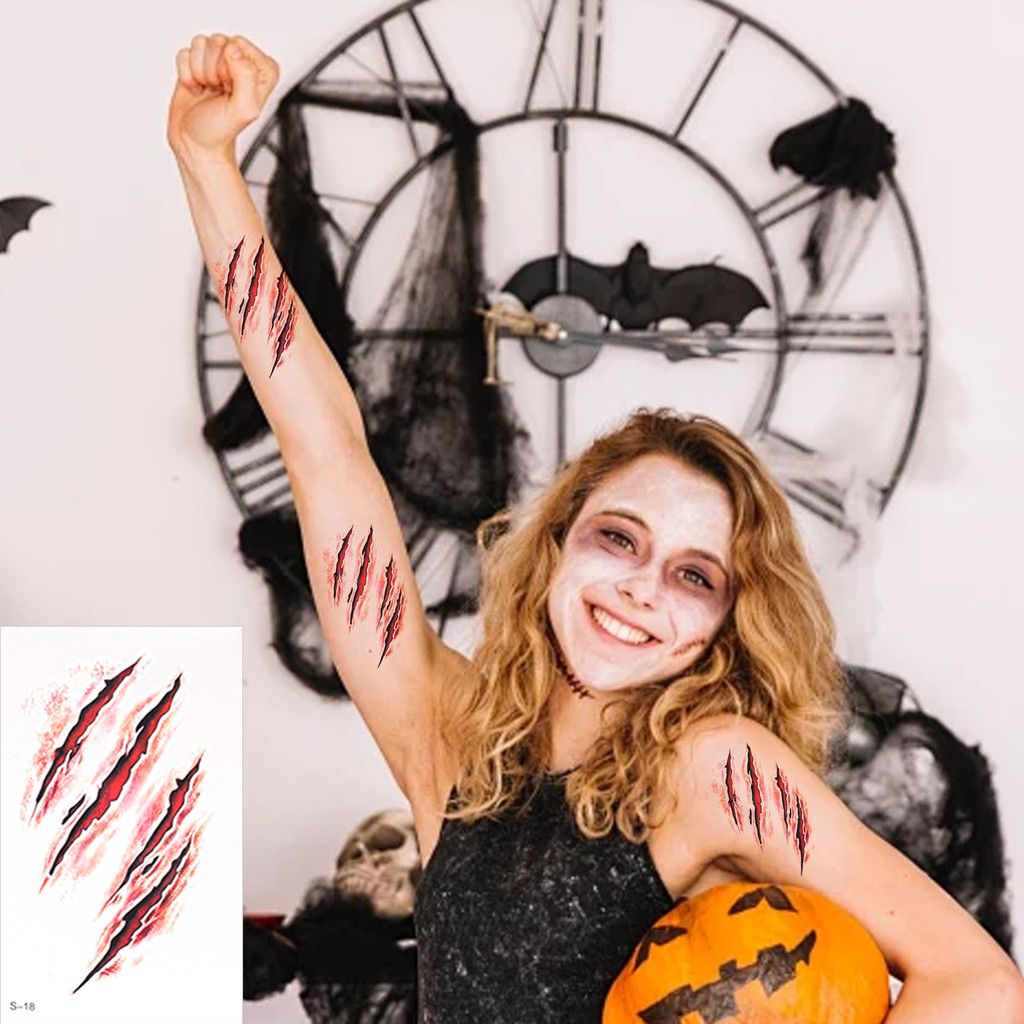 Bộ nhãn dán hình hoạt hình 30-60 cái cho Halloween - Dính nhanh, an toàn, không độc hại