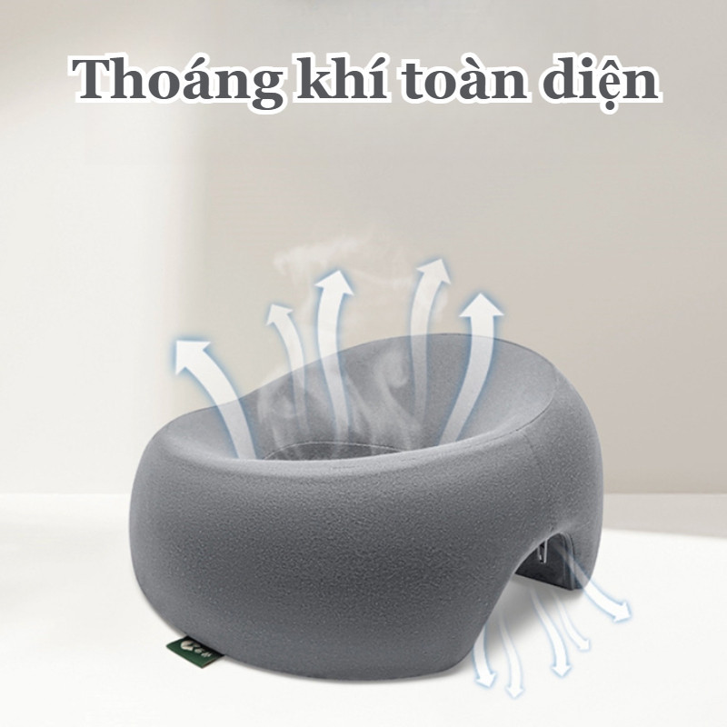 Gối Úp Mặt 3D Cho Massage & Thẩm Mỹ - Thoáng khí, hỗ trợ massage mặt & cổ toàn diện, Gối Công Thái Học