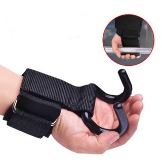Găng tay tập luyện chống trượt với thanh cầm tay hấp thụ sốc và dây đeo cổ tay - Tăng cường sức mạnh