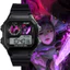 Đồng hồ điện tử chống nước KPop Demon Hunters Hình vuông nhỏ xung quanh