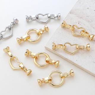 Vòng cổ mạ vàng thật 18K đính hạt và ngọc trai, phụ kiện thời trang đa năng