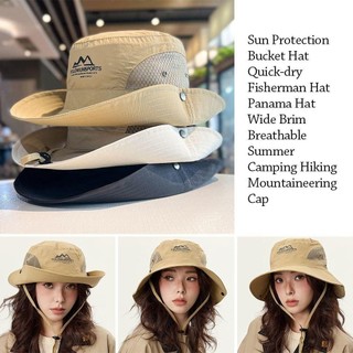 [Còn hàng] Mũ ngư dân NOOKSTORY, Mũ xô khô nhanh thoáng khí, Chống nắng mùa hè Mũ Panama vành rộng di động Cắm trại Đi bộ đường dài