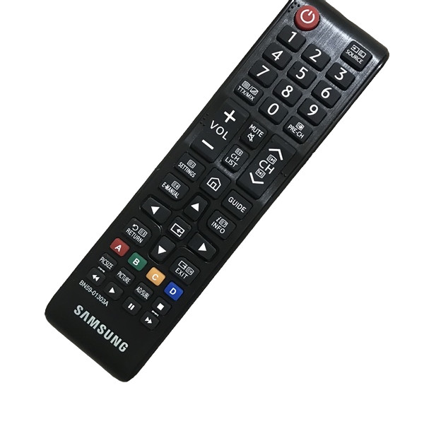 tay điều khiển remote từ xa tivi samsung ngắn tốt ( Hình ngôi nhà giữa)-kèm pin