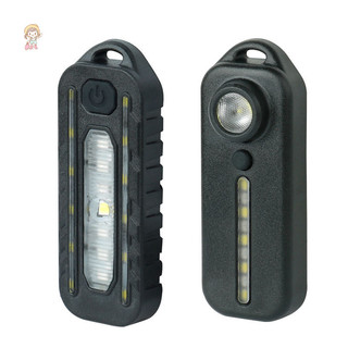 Đèn LED TWE Đỏ Xanh Vai Có Kẹp Sạc USB Cảnh Báo Nhấp Nháy Đèn Pin An Toàn Đèn Pin Xe Đạp Cảnh Báo VN