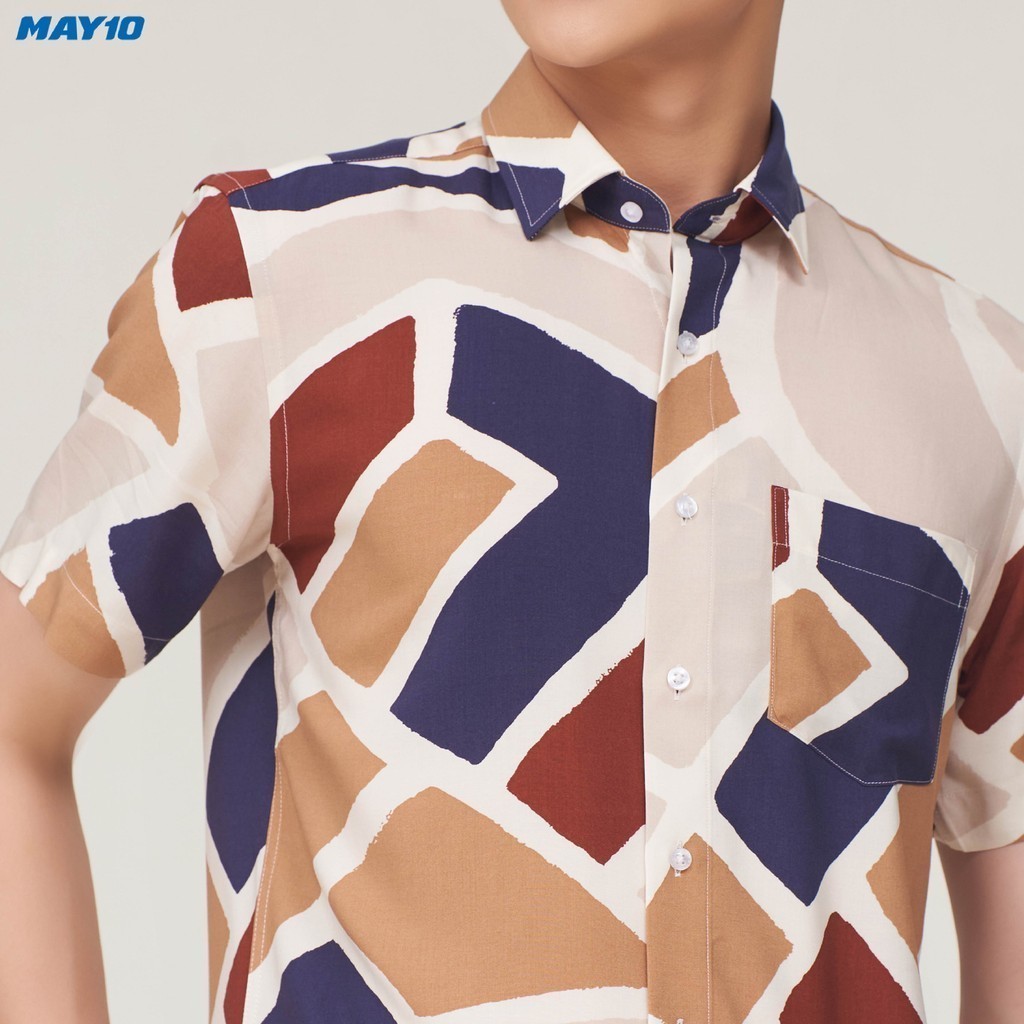 Mô tả Sơ mi nam cộc tay May 10 form RegularFit mã 010123067 5 - 2