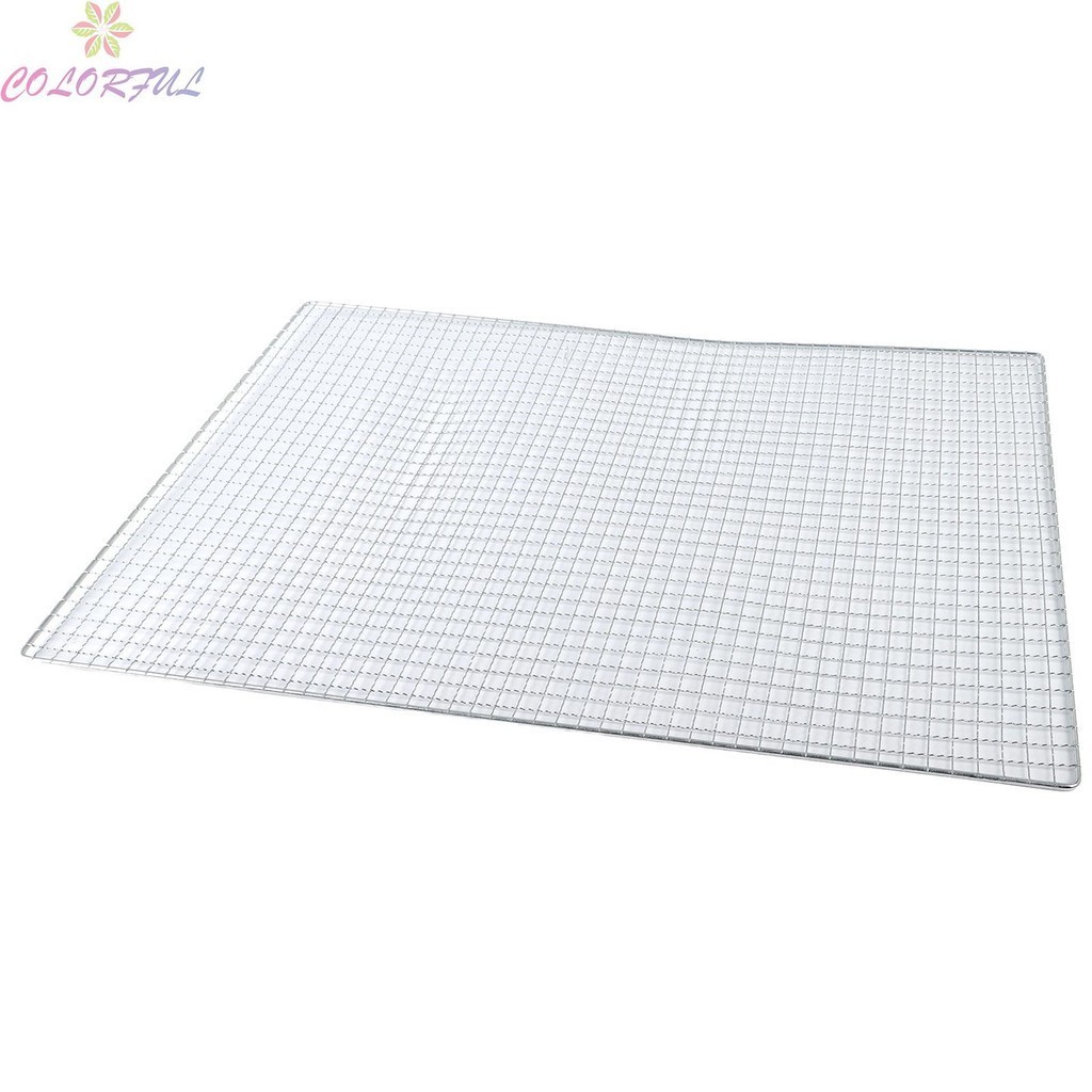 Lưới thép không gỉ Cross Wire Mesh BBQ Grate Đạt được luồng không khí tối ưu để nướng