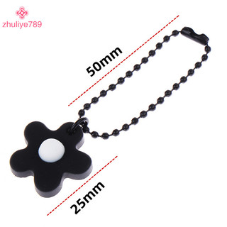 < zhuliye789 > Phụ kiện chìa khóa ô tô dành cho phụ nữ Ba lô Mặt dây chuyền Quà tặng Trang trí Móc khóa hoa hướng dương nhỏ đầy màu sắc dễ thương