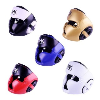 Boxing Helmet Training Competition Head Protection Protective Cover Muay Thai Fight Free Combat Head Protector Head Protection Adult and Children Thickened Headgear EJfH