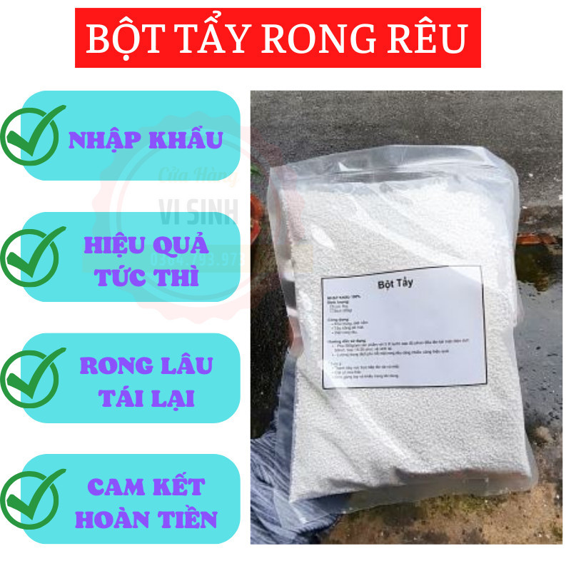 Bột Tẩy Rong Rêu Siêu nhanh, Hiệu quả | Shopee Việt Nam