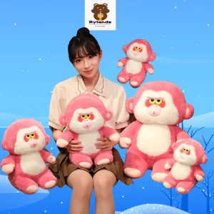 Đồ chơi sang trọng Rytanda Gorilla, Gấu bông Mô phỏng dễ thương Gối sang trọng Gorilla, Động vật nhồi bông mềm, Quà tặng sinh nhật cho trẻ em, Đồ trang trí nhà cửa, Quà tặng Giáng sinh