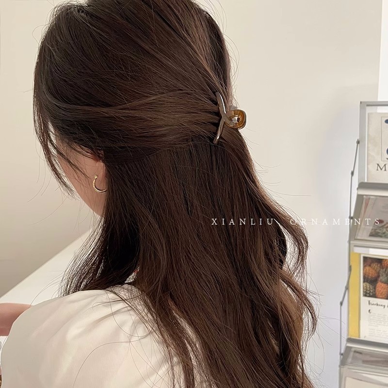 [Yunyuan] Cross Đơn Giản Dễ Thương Cá Mập Nhỏ Kẹp Đầu Công Chúa Nổ Kẹp Tóc Mũ Nữ