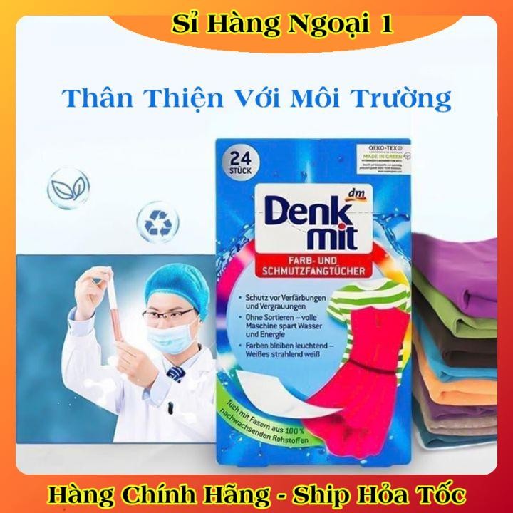 Giấy hút màu và chống phai màu quần áo DENKMIT của Đức