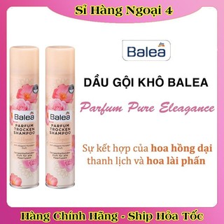 Dầu gội khô Balea dưỡng tóc mềm mượt, tóc sạch bồng bềnh 200ml của Đức- Date mới nhất