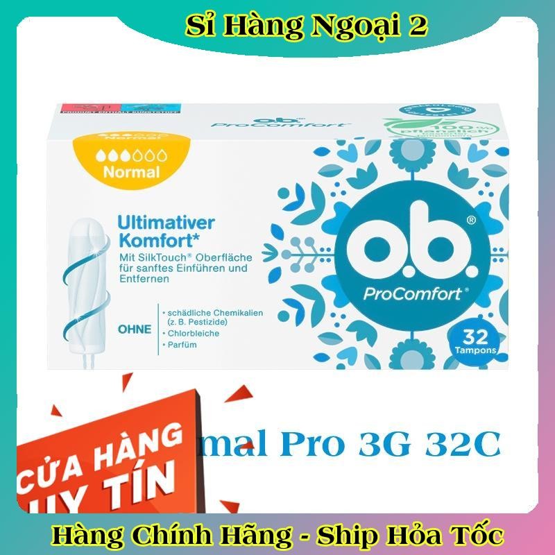 Băng vệ sinh Tampon Ob Đức - Date mới đủ Bill