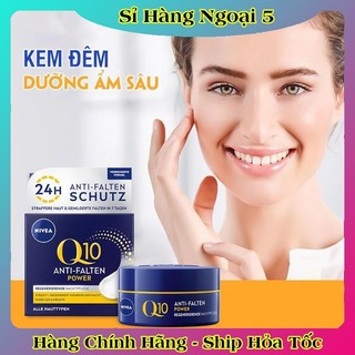 [auth] [Mẫu mới] Kem dưỡng da mặt Nivea Q10 của Đức giúp chống lão hóa,chống nhăn, sáng da - Nội địa Đức Đủ Bill [Hot]