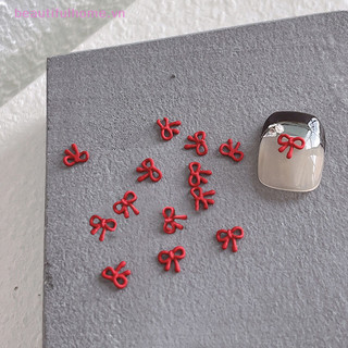 [Beautifulhome]1pc Cái / túi Nơ Móng Tay Nghệ Thuật Nơ Ch DIY Thắt Nơ Trang Trí Thiết Kế Phần Kim Cương Giả Đỏ Đồ Dùng Làm Móng Tay Dễ Thương [Làm Đẹp]