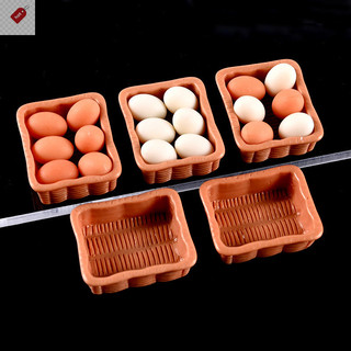 ALIK 1 / 12 Nhà Búp Bê Mô Phỏng Khay Trứng Mô Hình Nhà Búp Bê Trang Trí Nhà Bếp Búp Bê Phụ Kiện Nhà Giả Vờ Chơi Đồ Chơi VN