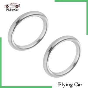 Set 2 Vòng Hàn Hình Chữ O Bằng Thép Không Gỉ 304 25mm-5X25Mm