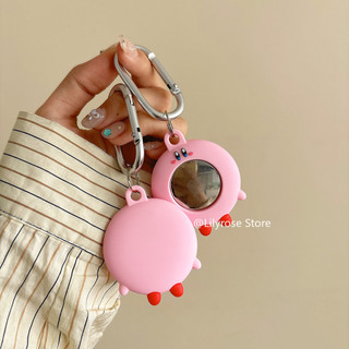 Ốp lưng AirTag cho Apple Tag GPS Case Trẻ em có móc khóa có vòng chống rơi Dây chuyền chống rơi Gấu bánh quy dễ thương