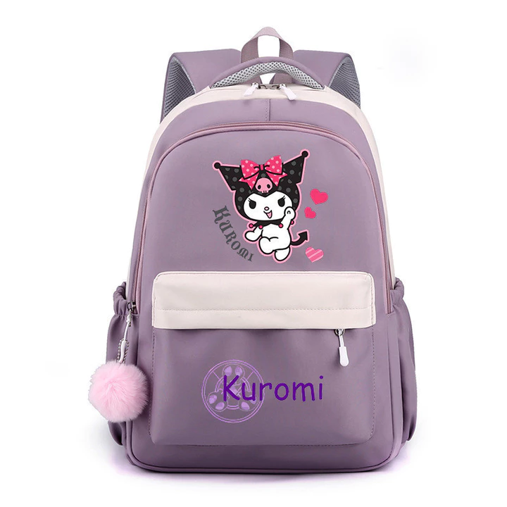 Unisex Cute Canvas Backpack – for School – 7